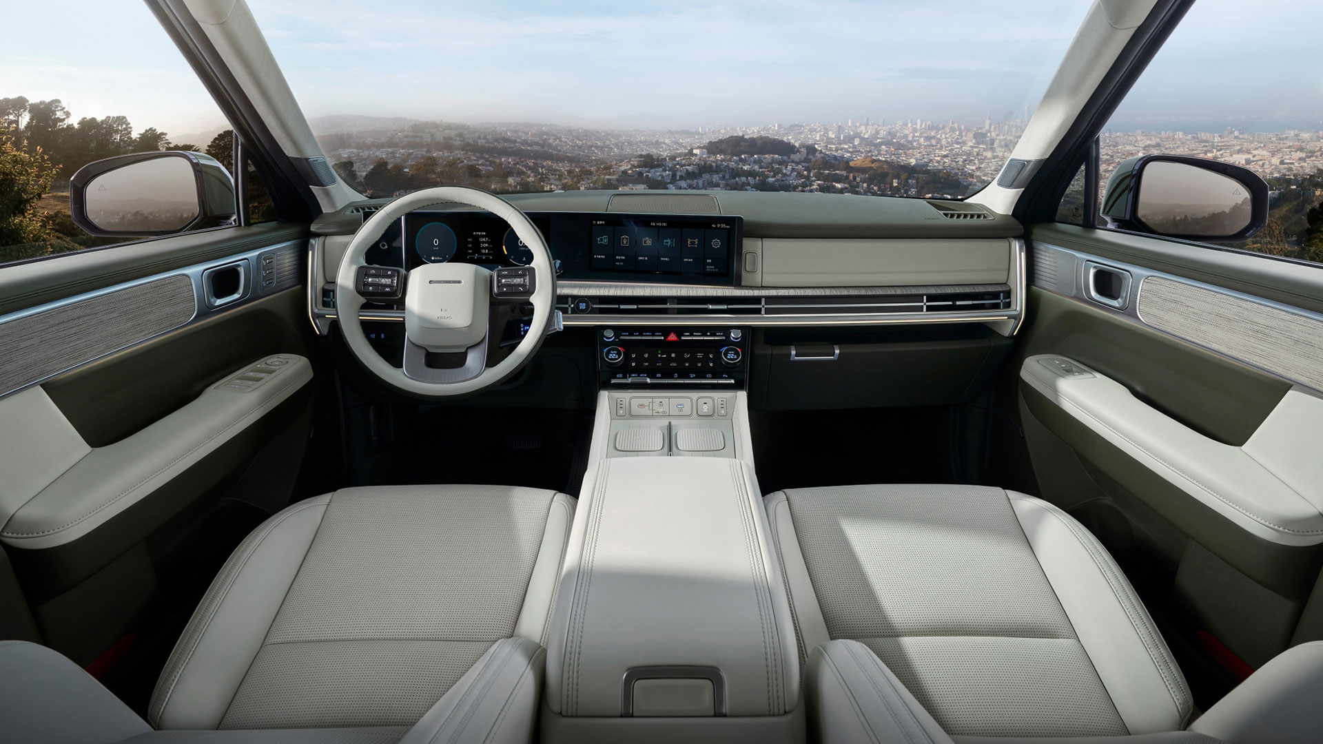 싼타페 하이브리드 적재 공간